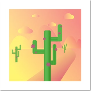 Cactus Posters and Art